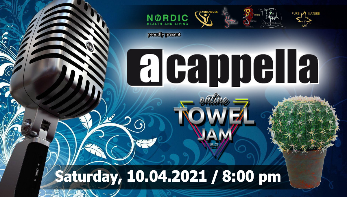 Live Online Towel Jam 2.0 - A-Cappella