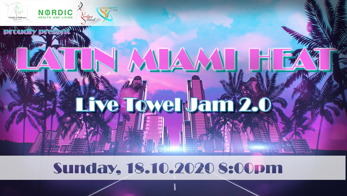 Online Towel Jam 2.0 LATIN MIAMI HEAT